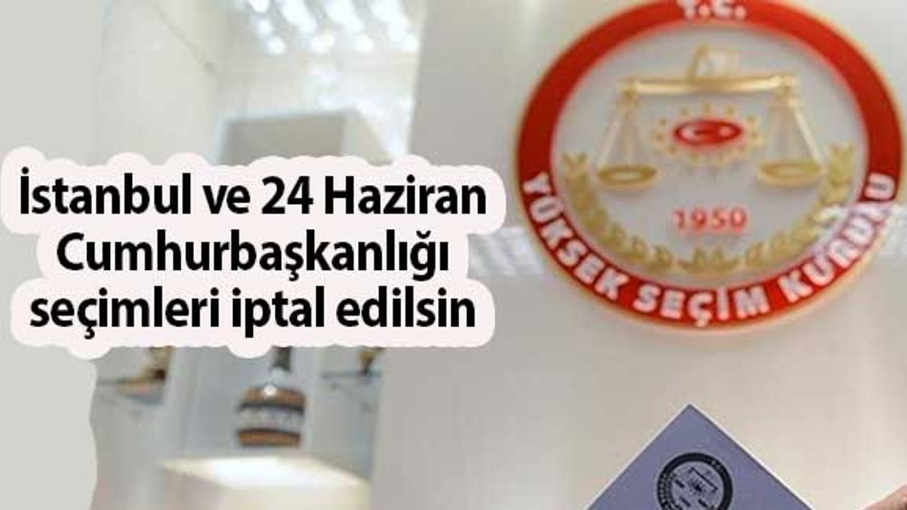 CHP'den YSK'ya çifte başvuru