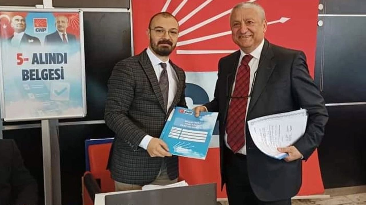 Kamil Özkan CHP'den aday adayı oldu