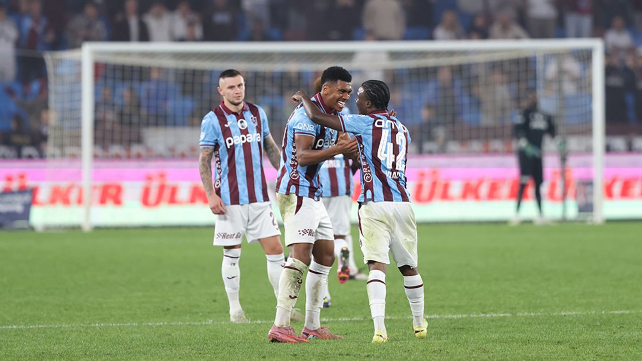 Eyüpspor'u 2-0'la geçen Trabzonspor galibiyet serisini sürdürdü