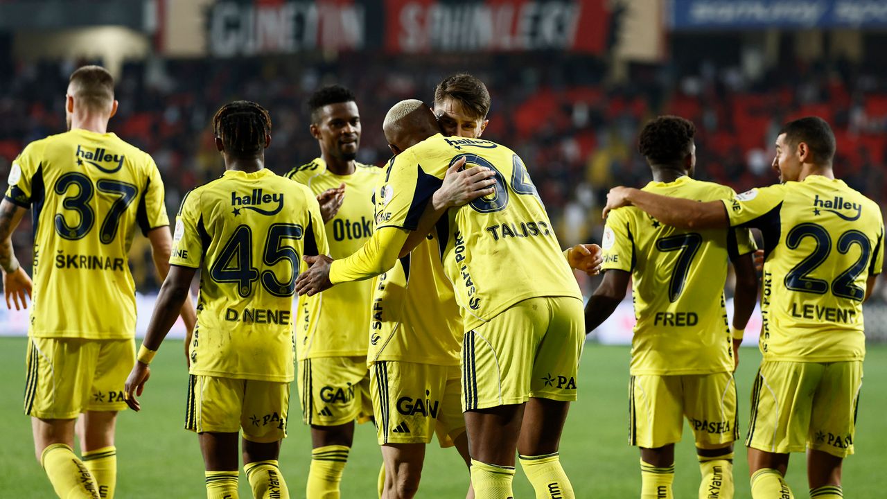 Fenerbahçe, Gaziantep FK deplasmanında farklı kazandı