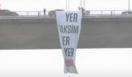 TİP'li vekillerden köprüde Gezi eylemi!