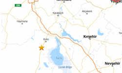 Konya'da 4,8 büyüklüğünde deprem...