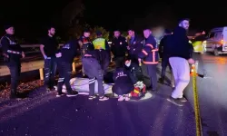 Bariyere çarpan motosiklet sürücüsü öldü