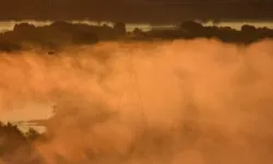 Toz ve yağmur bir arada!