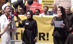 Ek atama isteyen öğretmenlerden "tabutlu" protesto
