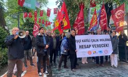 İşçi Erol Eğrek'in öldürülmesi Kocaeli'de protesto edildi