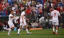 Türkiye, hazırlık maçında ABD'yi 2-1 mağlup etti