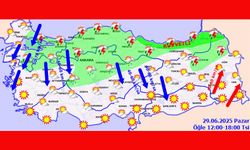 Meteoroloji'den çok sayıda il için yağış uyarısı