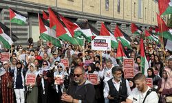 Berlin’de Gazze protestosu: “Bomba değil, ekmek”