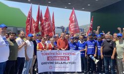 Erkan Baş'tan 26 gündür grevde olan Gübretaş işçilerine ziyaret
