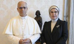 Papa Leo, Emine Erdoğan ile görüştü