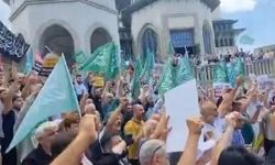 Taksim’de hilafet bayraklı eylem: Yasağa rağmen protesto