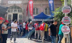 360 işçi için direniş: Belediye-İş’ten İzmir’de çadır eylemi