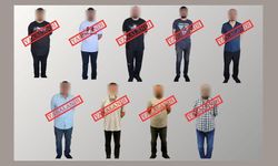 Kırmızı bültenle ve ulusal seviyede aranan 9 kişi Türkiye'ye getirildi
