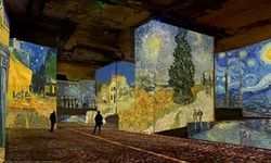 Van Gogh tabloları dijital sergide müzik ve ışıkla hayat buldu