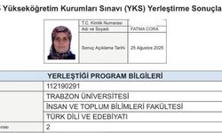 Geç kalmış hiçbir hayal yok: Fatma Cora üniversite yolunda