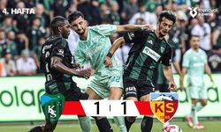 Kocaelispor evinde bir puanı son dakika golüyle aldı