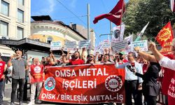 Direnişin 65. gününde Omsa Metal işçileri İsveç Konsolosluğu önünde