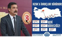 Erkan Baş: "KHK zulmü, Saray rejiminin emekçiye cezasıdır”