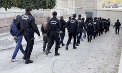 9 ilde 12 suç örgütüne operasyon: 106 gözaltı