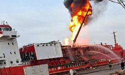 Türk gemisi Ukrayna'da dronla vuruldu