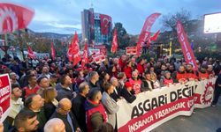 DİSK'ten Kocaeli'de  "Asgari değil insanca yaşam" mitingi