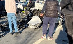 Başakşehir'de feci kaza: 1 ölü, 2 yaralı