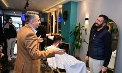 Başkan Yılmaz'dan komşu ziyareti