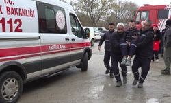 Beton fabrikasında yangın: 2 işçi dumandan etkilendi