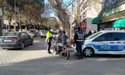 Çan'da güvenli trafik için denetimler devam ediyor