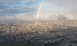 İstanbul'da gökkuşağı sürprizi