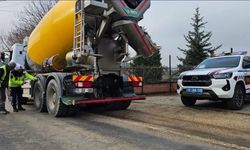 Jandarmadan ticari araçlara kış lastiği denetimi