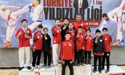 Körfezli karatecilere Sakarya'da 13 madalya