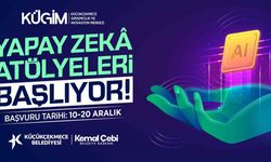 Küçükçekmece'de yapay zeka atölyeleri başlıyor