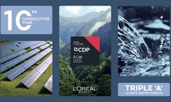 L'Oréal Grup, CDP'den üst üste 10'uncu kez üç 'A' notunu aldı