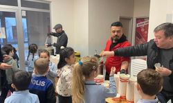 Öğrencilere ücretsiz çorba ikramı