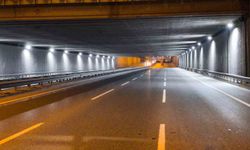 Osmangazi Köprüsü Tüneli'nin aydınlatma sistemi yenilendi