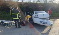 Pınarhisar'da trafik kazası: 2 yaralı