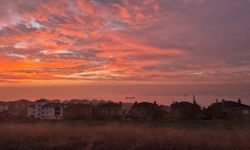 Tekirdağ'da muhteşem görüntü: Renklerin dansı