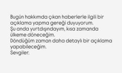 Uyuşturucu soruşturmasında hakkında yakalama kararı çıkartılan Şeyma Subaşı: 'Ülkeme döneceğim'