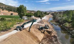 Yenişehir Göksu Çayı ıslah çalışmaları hızla devam ediyor