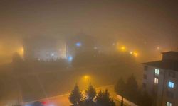 Yenişehir'de sis etkili oldu, görüş mesafesi 1 metreye kadar düştü