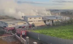 Tuzla’da kauçuk fabrikasında yangın