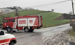 Arnavutköy'de otomobil su kanalına uçtu: Sürücü yaralı