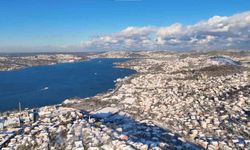 Beykoz Kavacık sabaha beyaz örtüyle uyandı