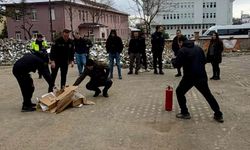 Bilecik'te emniyet personeline yangın ve deprem farkındalık eğitimi