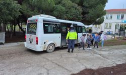 Çanakkale'de okul servislerine denetim