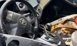 İHA muhabiri görüntüledi: Elif Kumal'ın aracında dikkat çeken şüpheli detaylar