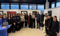 Kartepe'de filografi sergisi sanatseverlerle buluştu