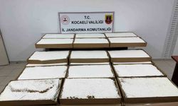 Kocaeli'de 3 buçuk milyon liralık makaron ele geçti